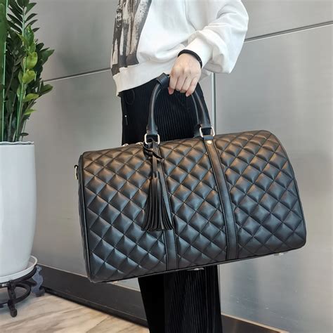 luxury leather overnight bags